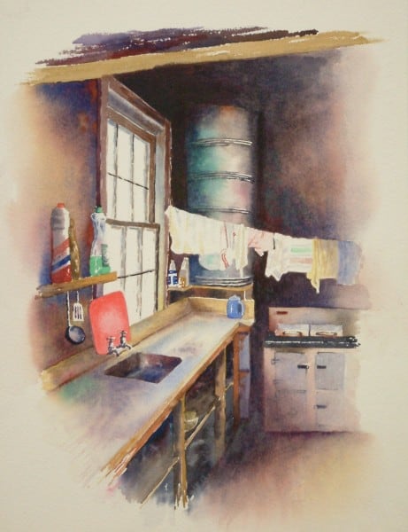 461x600 Zspmed Of Watercolor Painting For Kitchen - Watercolor Kitchen