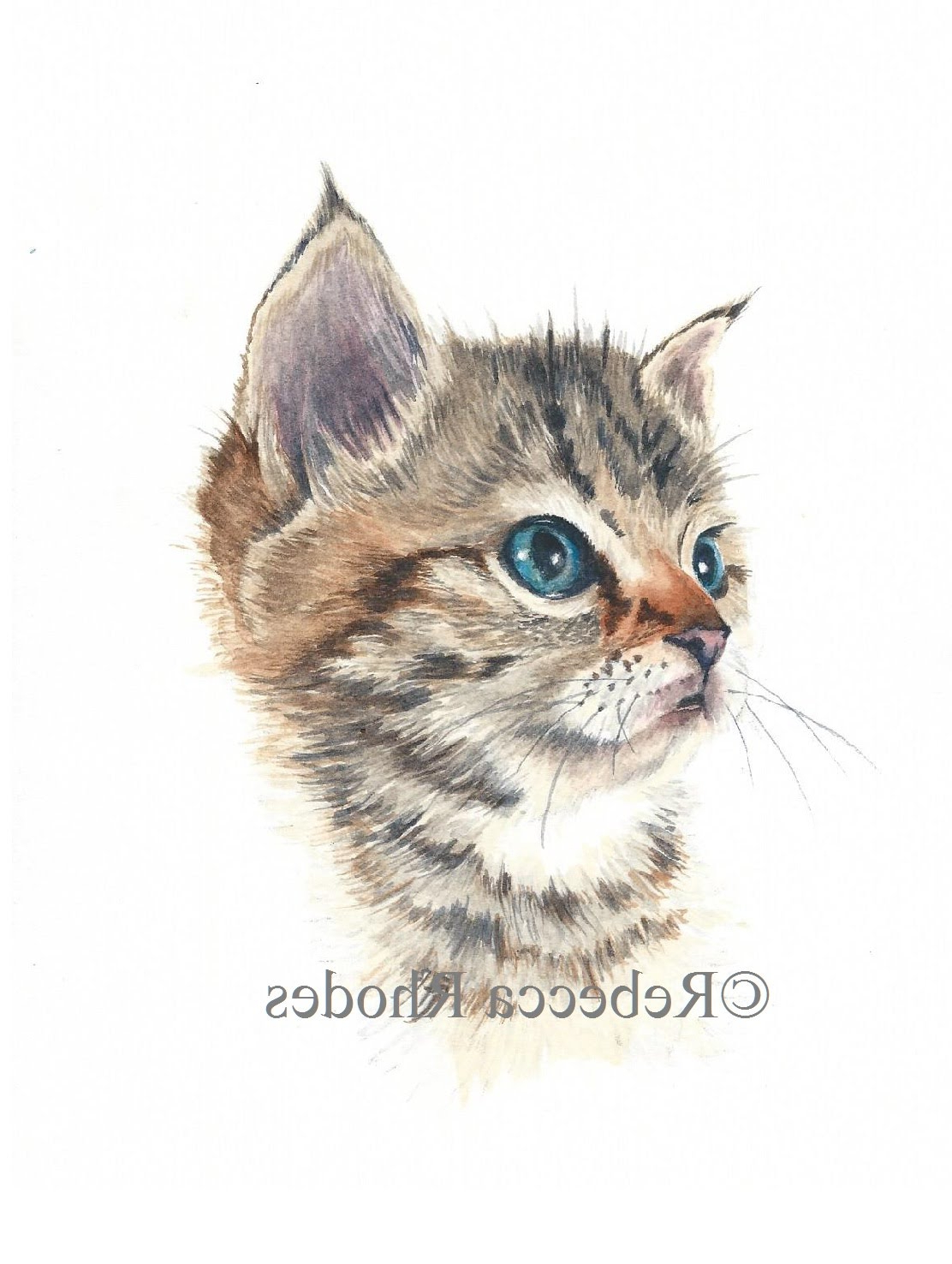 1112x1476 Painting Cats In Watercolor Watercolor Painting Tutorial - Watercolor Kitten