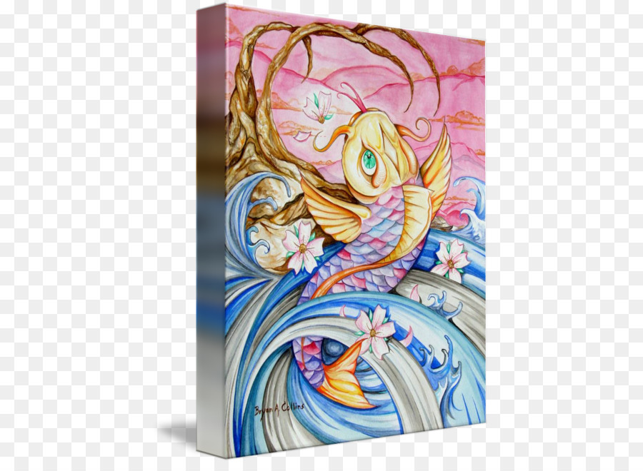 900x660 Koi Fish Carp Tattoo Art - Watercolor Koi Tattoo