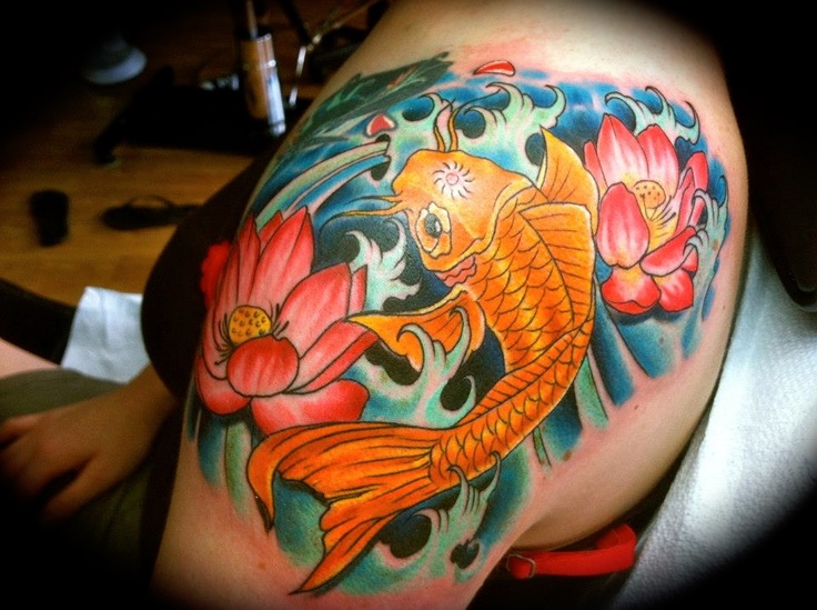736x549 Watercolor Tattoos Koi Ideas - Watercolor Koi Tattoo