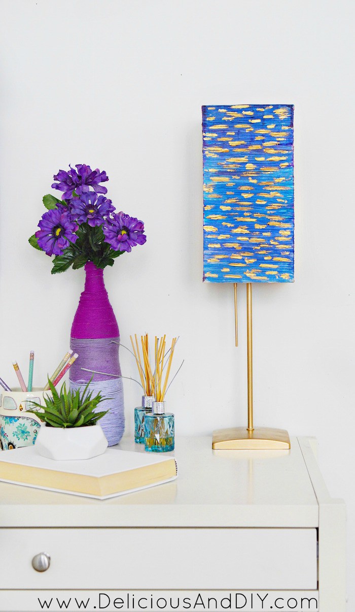 700x1205 Ikea Watercolor Lamp Makeover - Watercolor Lamp