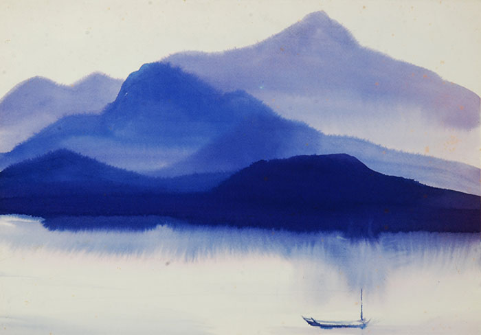 700x488 Watercolor - Watercolor Landscape