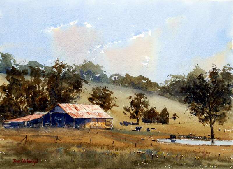 800x580 Watercolor Paintings Landscape Gallery - Watercolor Landscape
