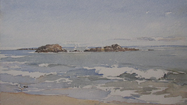 640x360 Adult Watercolor Landscape Workshop Bedford Free Library - Watercolor Landscape Ocean