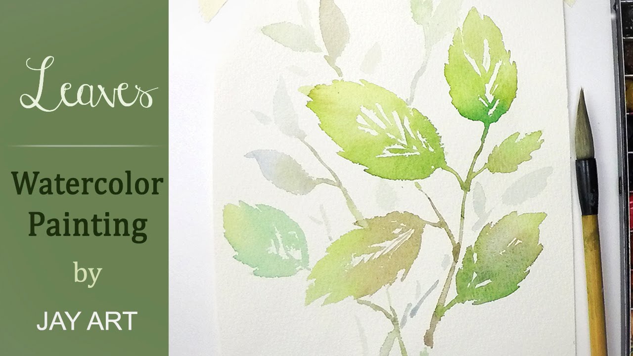 1280x720 How To Paint Leaves In Watercolors (Quick Amp Easy) - Watercolor Leaf Painting