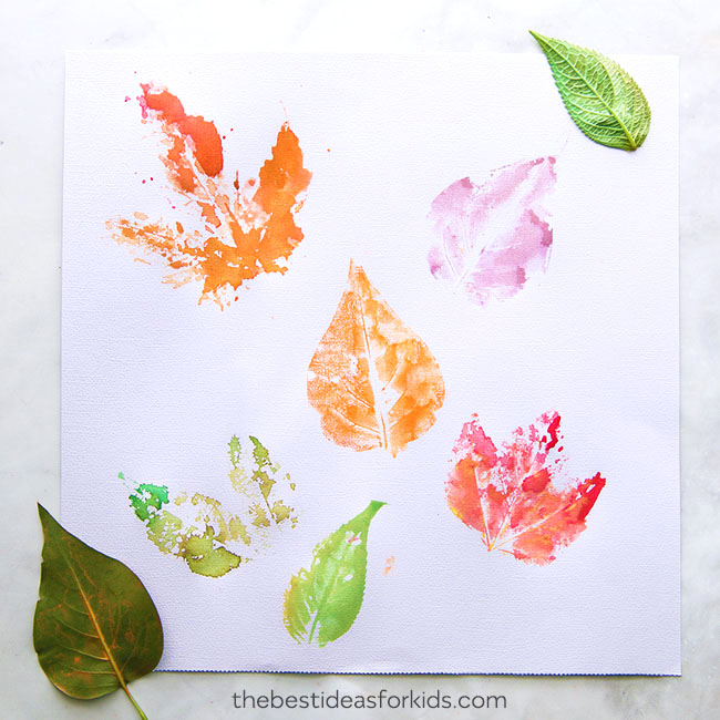 Watercolor Leaf Painting at PaintingValley.com | Explore collection of ...