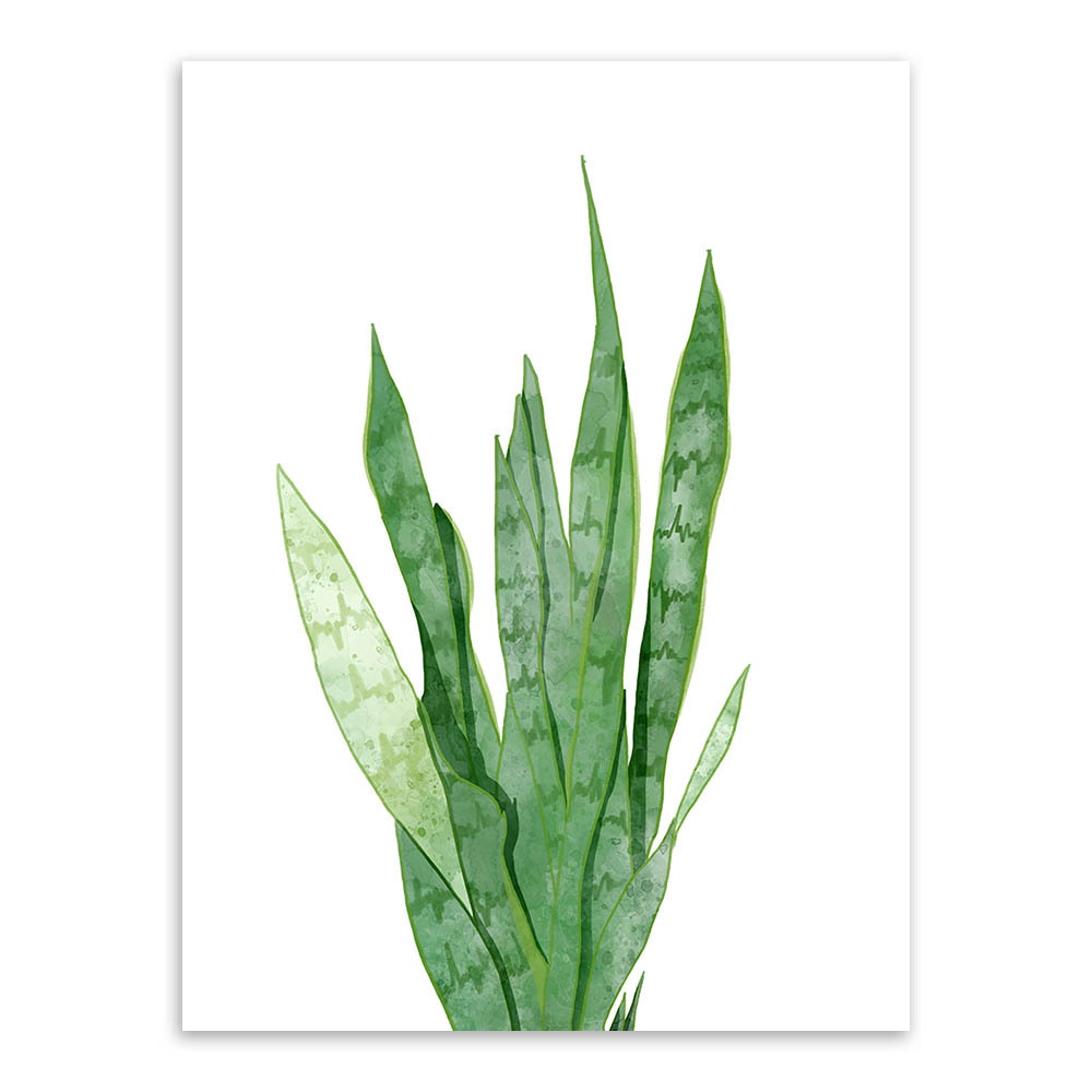 1000x1000 Buy Watercolor Leaves Posters And Prints Wall Art - Watercolor Leaf Painting