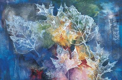 Watercolor Leaf Prints