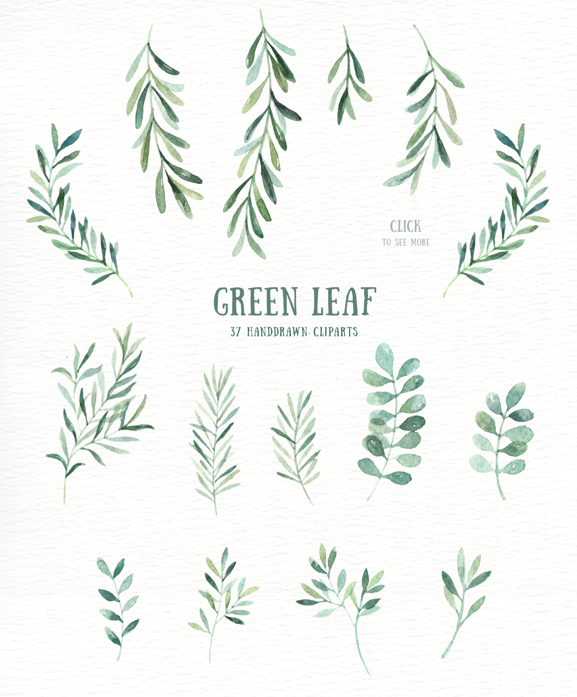 1160x1401 Green Leaf Watercolor Clipart Watercolor, Leaves And - Watercolor Leaves Clipart