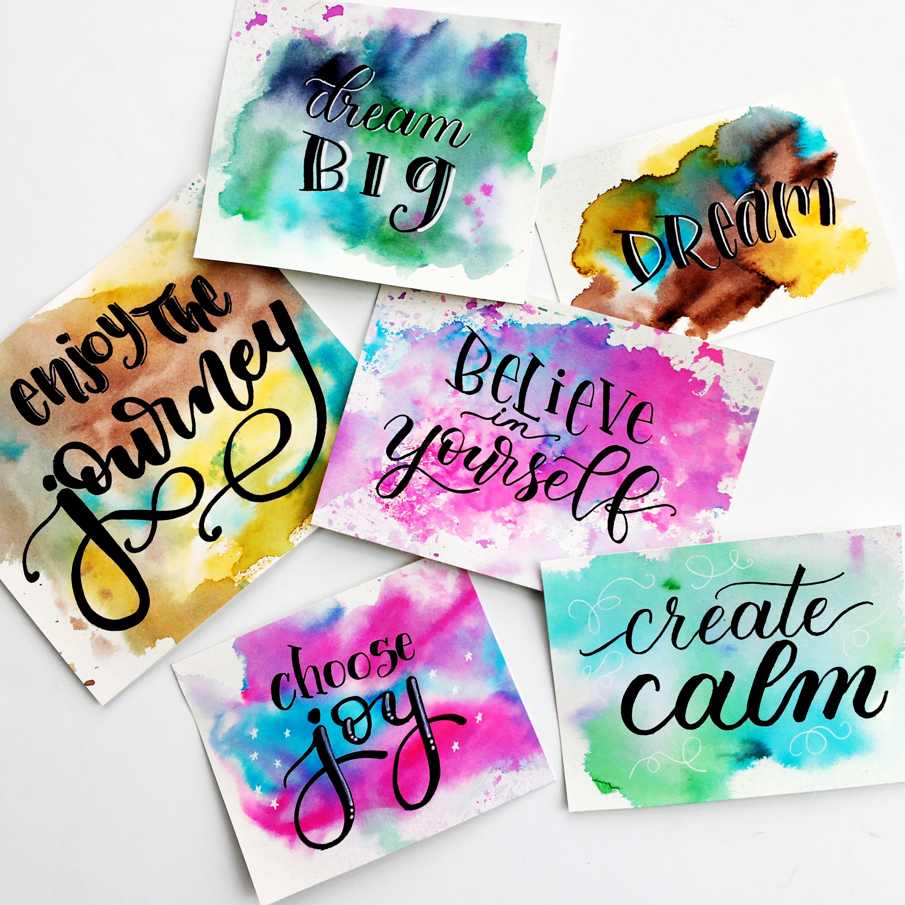 2959x2959 Easy Watercolour Background Techniques For Hand Lettering Quotes - Watercolor Lettering