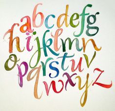 236x228 62 Best Fonts Letters And Typography Images Letter - Watercolor Lettering Font