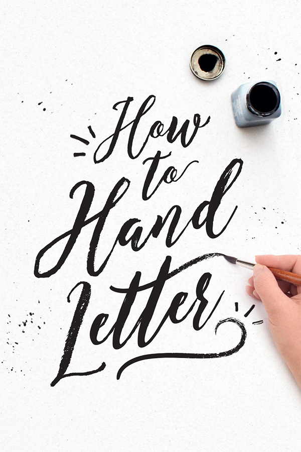 600x900 How To Learn Lettering 50 Free Tutorials And Pro Tips ~ Creative - Watercolor Lettering Font