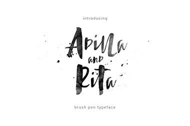 380x253 10 Watercolor Hand Lettering Logo For Your Inspiration - Watercolor Lettering Font