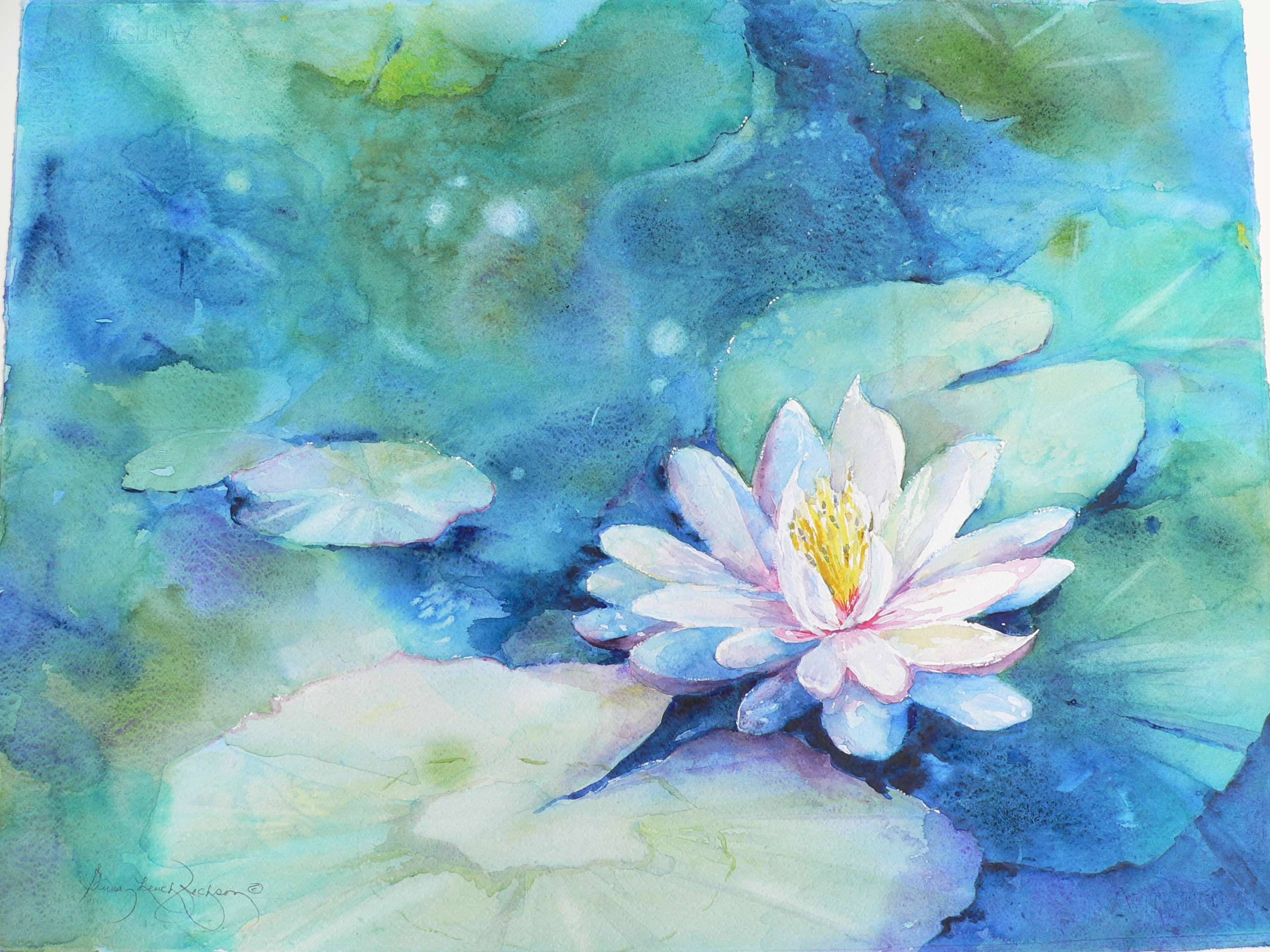 2560x1920 Lily 22 X 30 Watercolor - Watercolor Lily