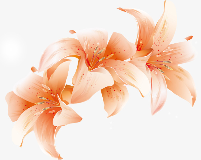 650x517 Watercolor Lily Vector, Watercolor Vector, Watercolor Painting - Watercolor Lily