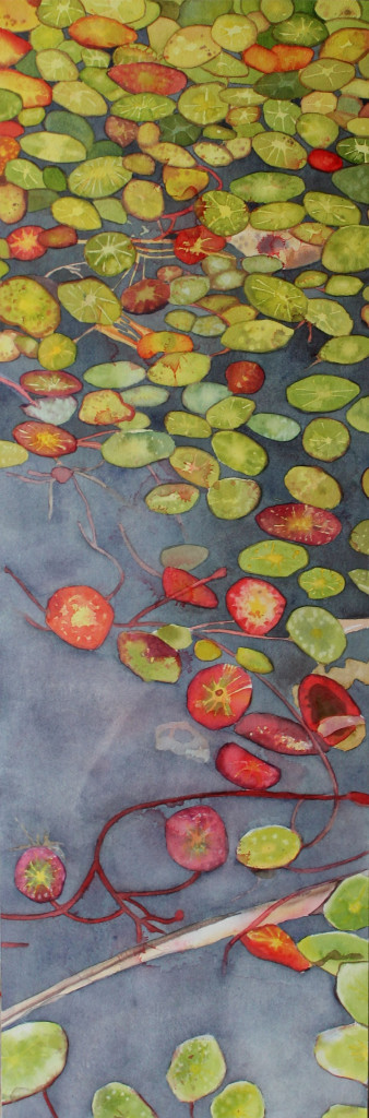 338x1024 Painting Lily Pads With Watercolor, A Step By Step Painting Tutorial - Watercolor Lily Pads