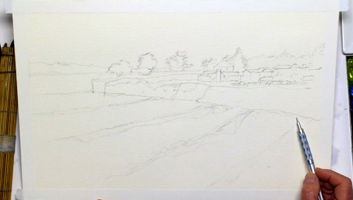 1157x656 Painting Water 101 Key Techniques For Seas, Oceans Amp Seascapes - Watercolor Line