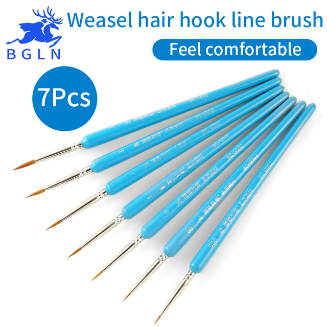 640x640 Bgln Hook Line Fine Paint Brush Set Watercolor Brush Pen Artist - Watercolor Line