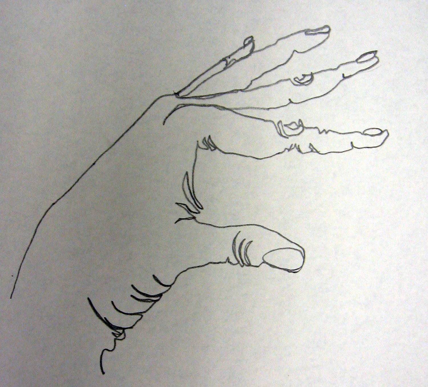 1500x1356 New Student Art Beg Drawing And Watercolor Portrait Leslie White - Watercolor Line Drawing