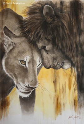 270x401 Animals Archives - Watercolor Lioness