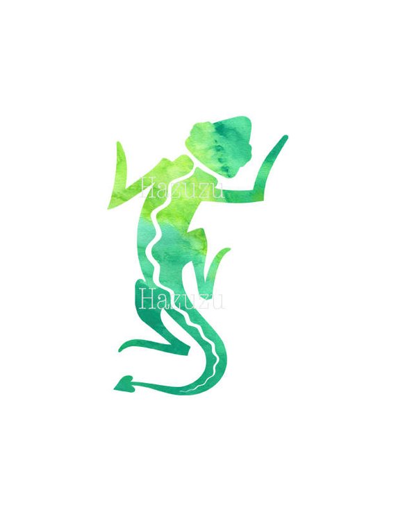 570x738 Watercolor Gekko Png Green Lizard Watercolour Clip Art Etsy - Watercolor Lizard