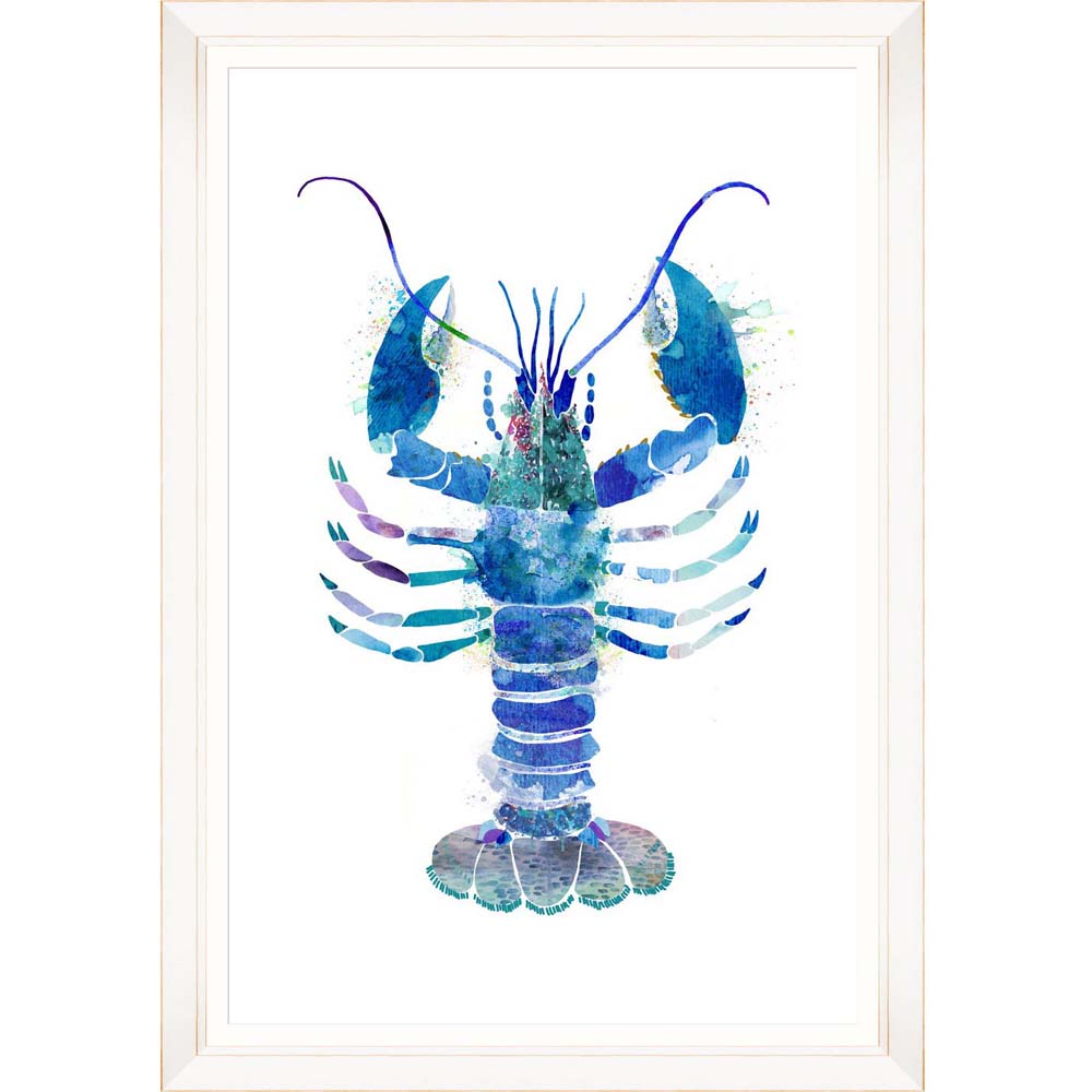 1000x1000 Mindthegap Watercolor Lobster I Framed Print - Watercolor Lobster
