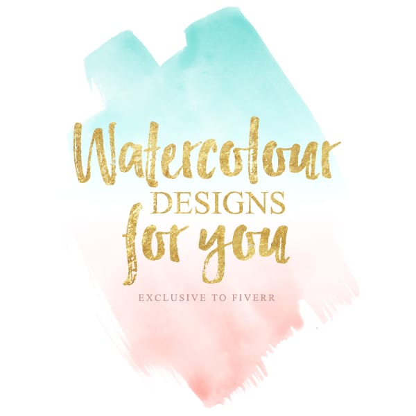 600x600 Design A Watercolor Logo By Gemmawilson - Watercolor Logo