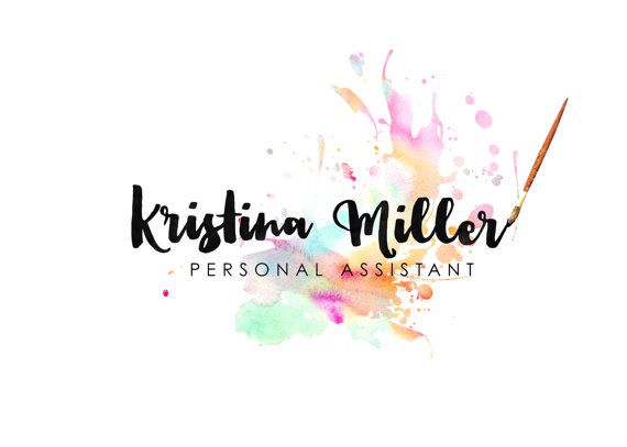 570x407 32 Best Watercolor Logos Images Badge Logo Box Logo - Watercolor Logo