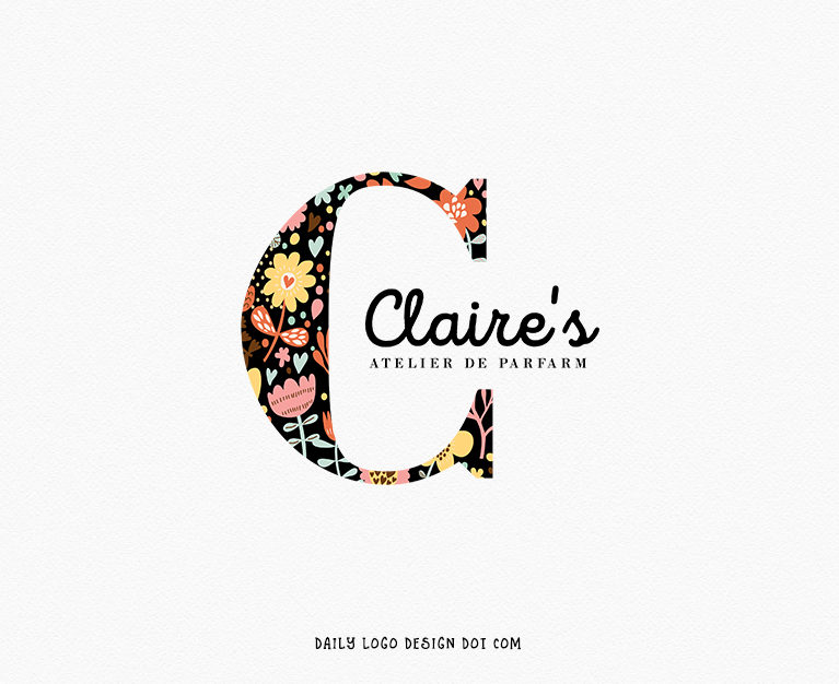 767x626 Watercolor Logo Design By Daily Logo Design, The Paris Studio - Watercolor Logo Design