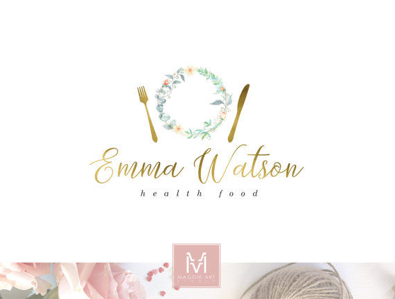 570x432 We Will Design Beautiful Watercolor Logo For You - Watercolor Logo Design