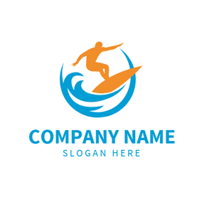 284x284 Free Water Logo Designs Designevo Logo Maker - Watercolor Logo Maker