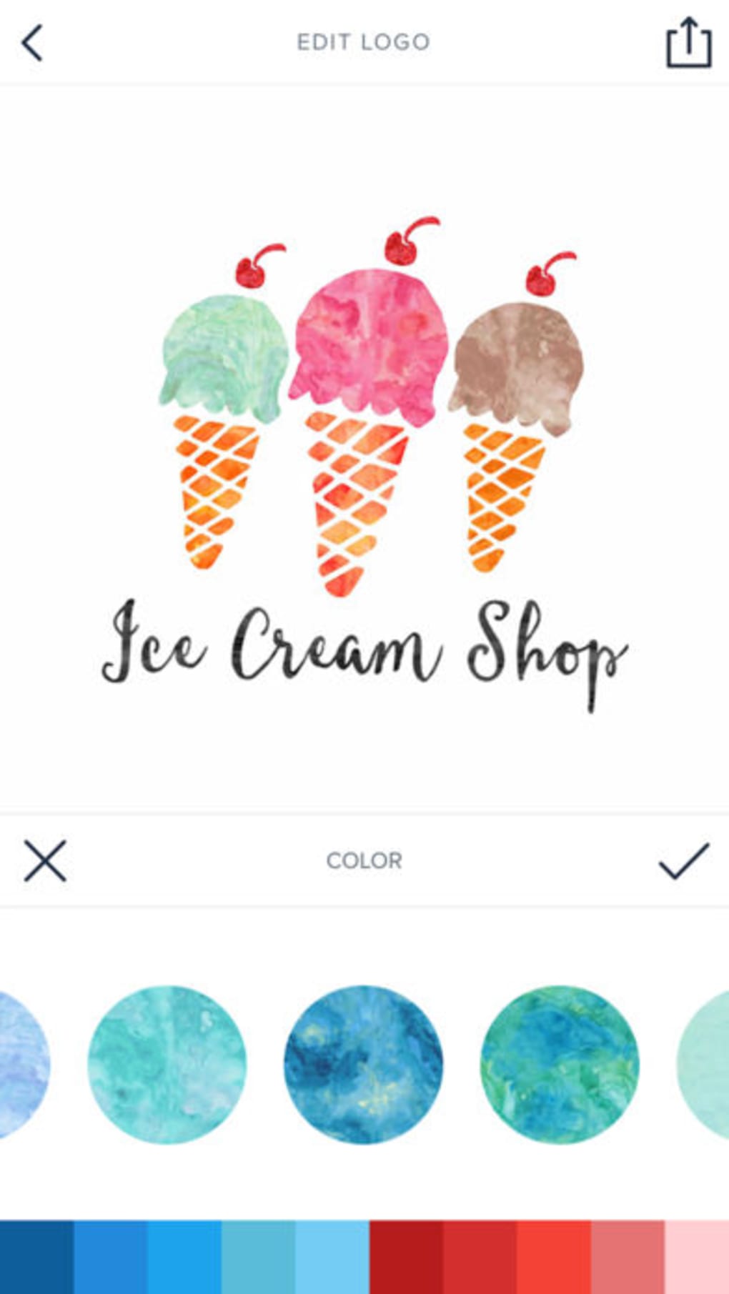 1020x1811 Small Business Logo Design Arts - Watercolor Logo Maker