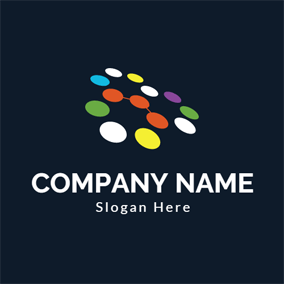 284x284 Free Circle Logo Designs Designevo Logo Maker - Watercolor Logo Maker Free