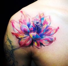 236x228 8 Best Watercolor Lotus Tattoo Images Lotus Tattoo - Watercolor Lotus Tattoo