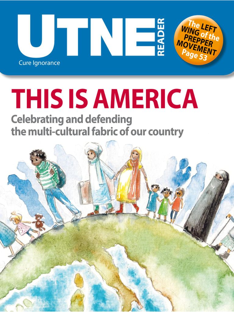 768x1024 Utne Reader - Watercolor Magazine Free Download