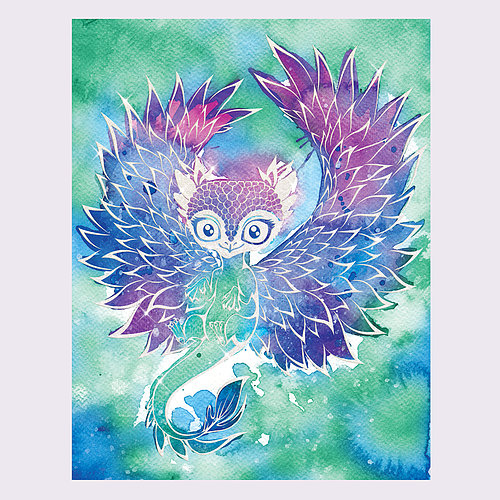 500x500 Nebulous Stars Magic Watercolor - Watercolor Magic