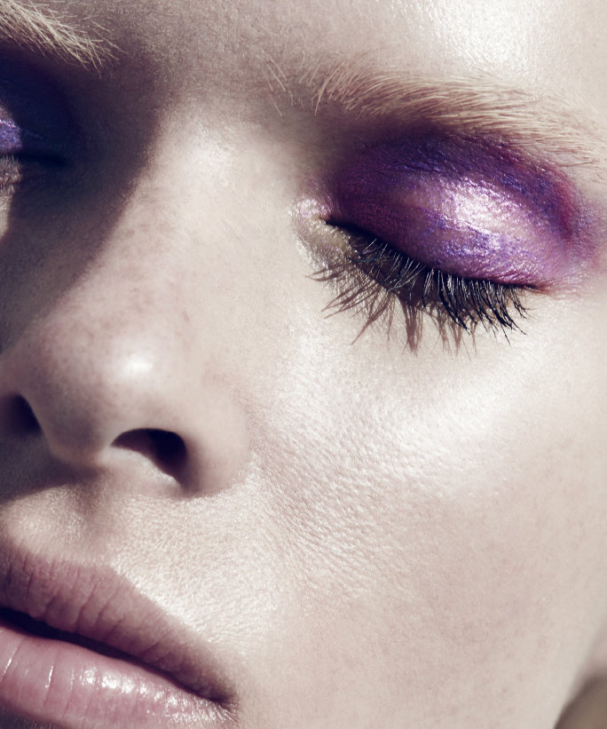 684x821 How To Do Watercolor Eye Makeup - Watercolor Makeup