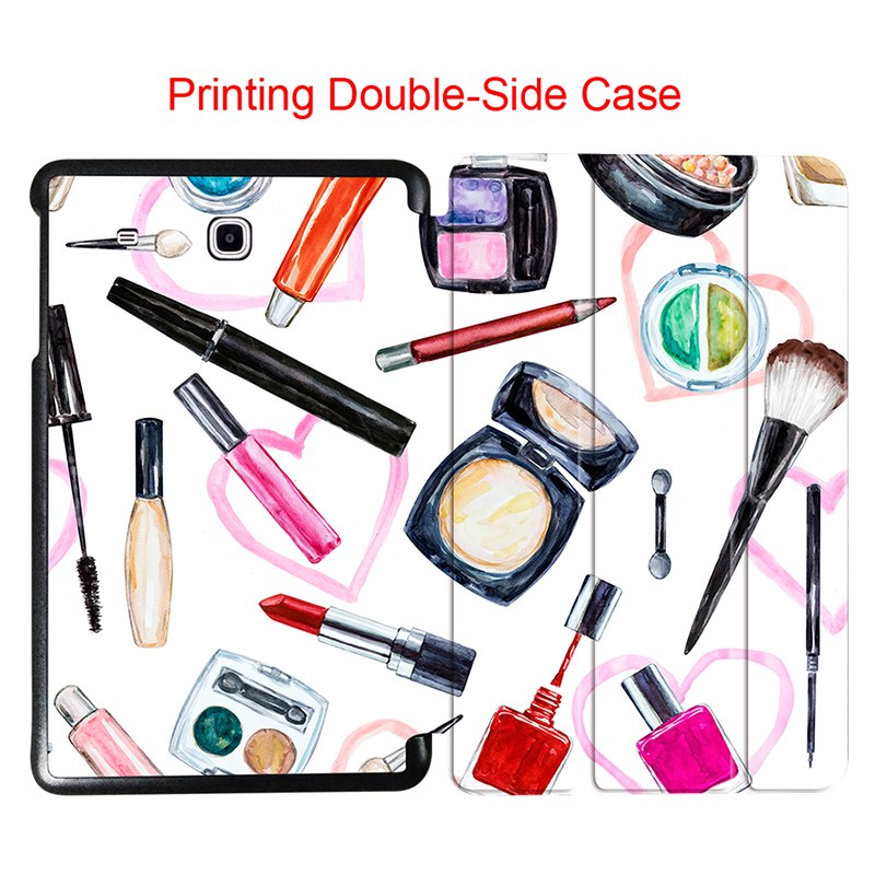 800x800 Mtt Watercolor Makeup Cover For Samsung Tab E 9.6 Case 2016 Slim - Watercolor Makeup