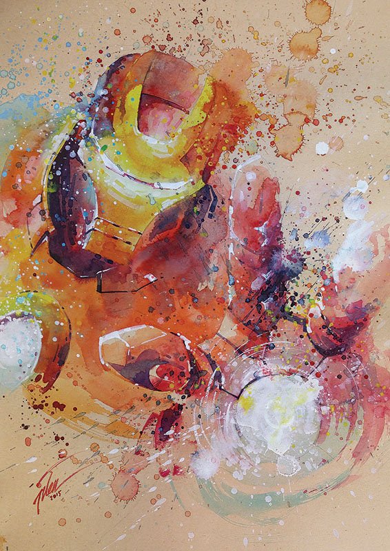 566x800 Tilen Ti - Watercolor Man