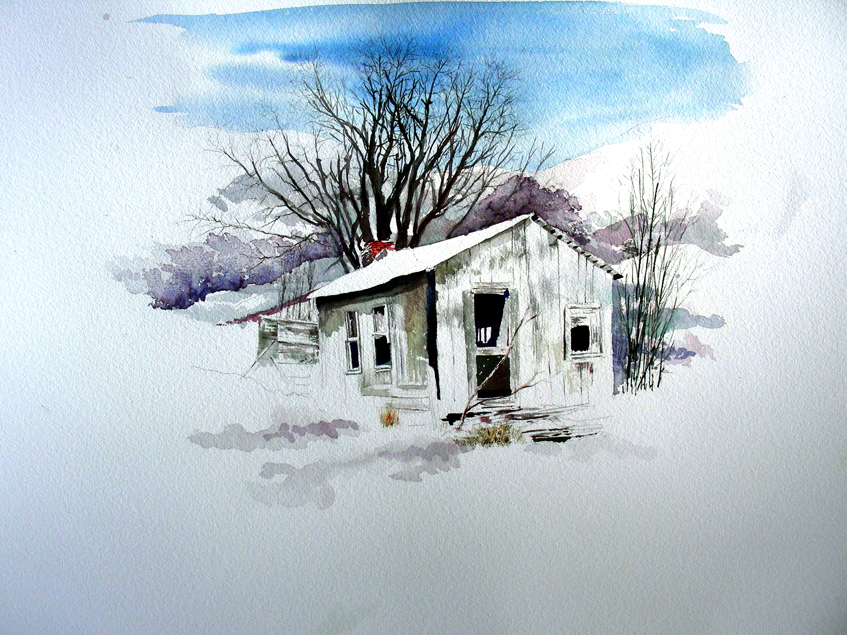2816x2112 Christmas Watercolor Activity In The Man Cave Recollections 54 - Watercolor Man