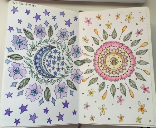 500x413 Watercolor Mandala Tumblr - Watercolor Mandala