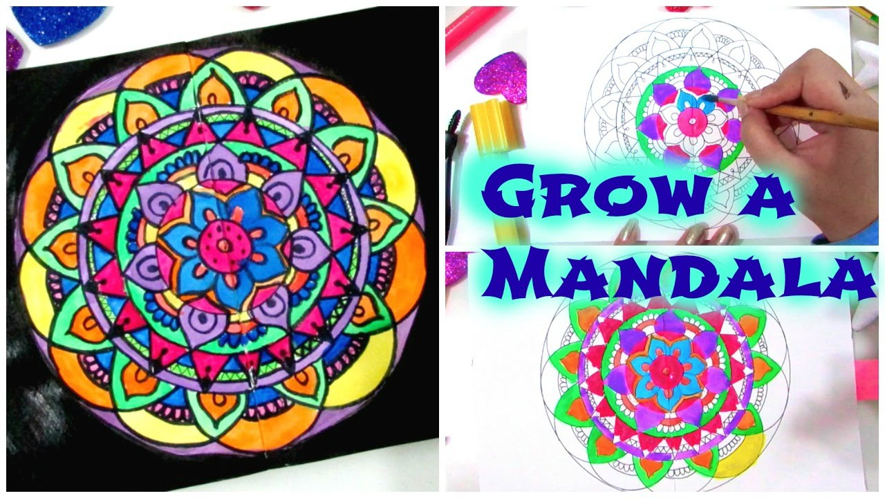 1280x720 Watercolor Mandala - Watercolor Mandala Art