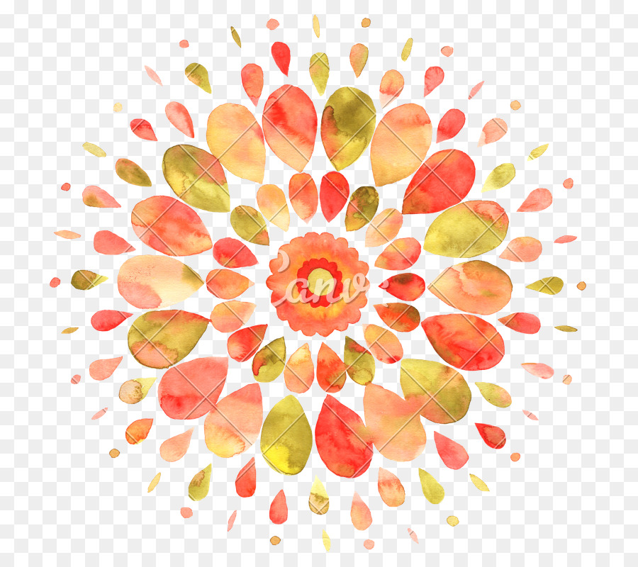 900x800 Watercolour Flowers Desktop Wallpaper Watercolor Painting Drawing - Watercolor Mandala Art