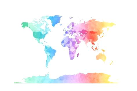 Watercolor Map Generator at PaintingValley.com | Explore collection of ...