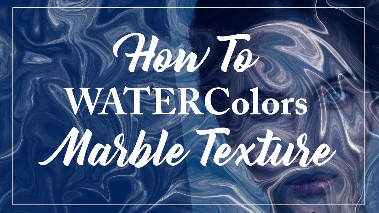 1280x720 How To Make Marble Watercolor Texture In Photoshop - Watercolor Marble Effect