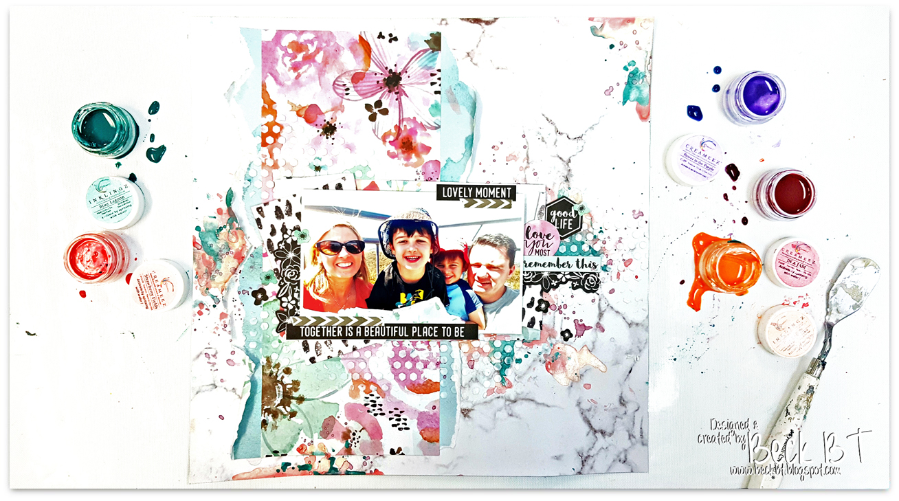 1308x729 Shimmerz Paints Marble Watercolor Effects With Inklingz And - Watercolor Marble Effect