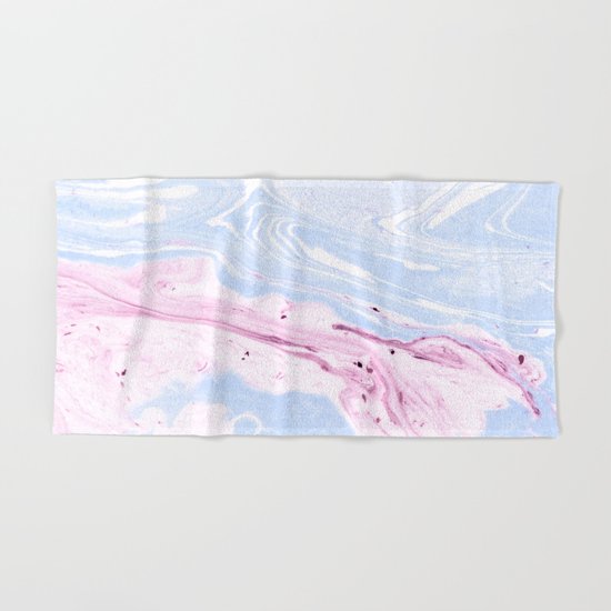 550x550 Watercolor Marble Effect Hand Amp Bath Towel By Mmartabc Society6 - Watercolor Marble Effect