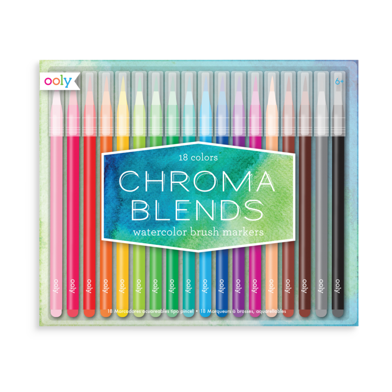 800x800 Chroma Blends Watercolor Brush Markers - Watercolor Markers