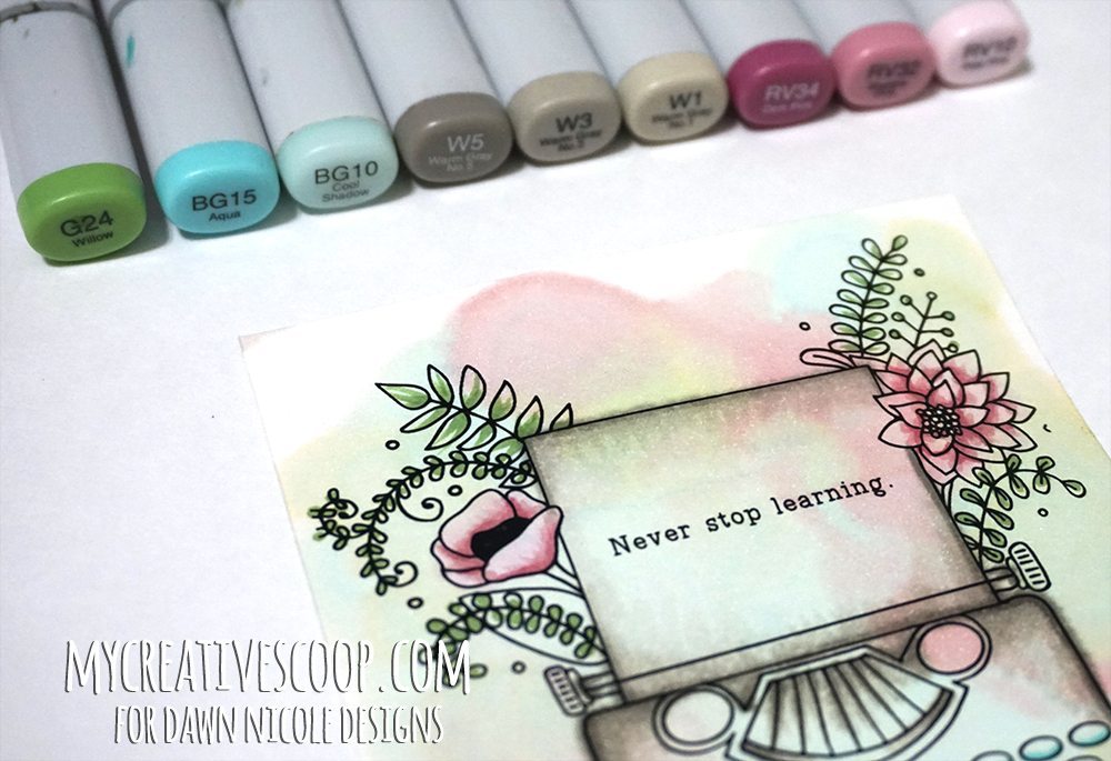 1000x685 How To Watercolor Using Copic Markers - Watercolor Markers