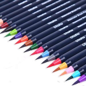 300x300 Ohuhu Watercolor Brush Pen Art Markers 20 Pack W A Water Coloring - Watercolor Markers